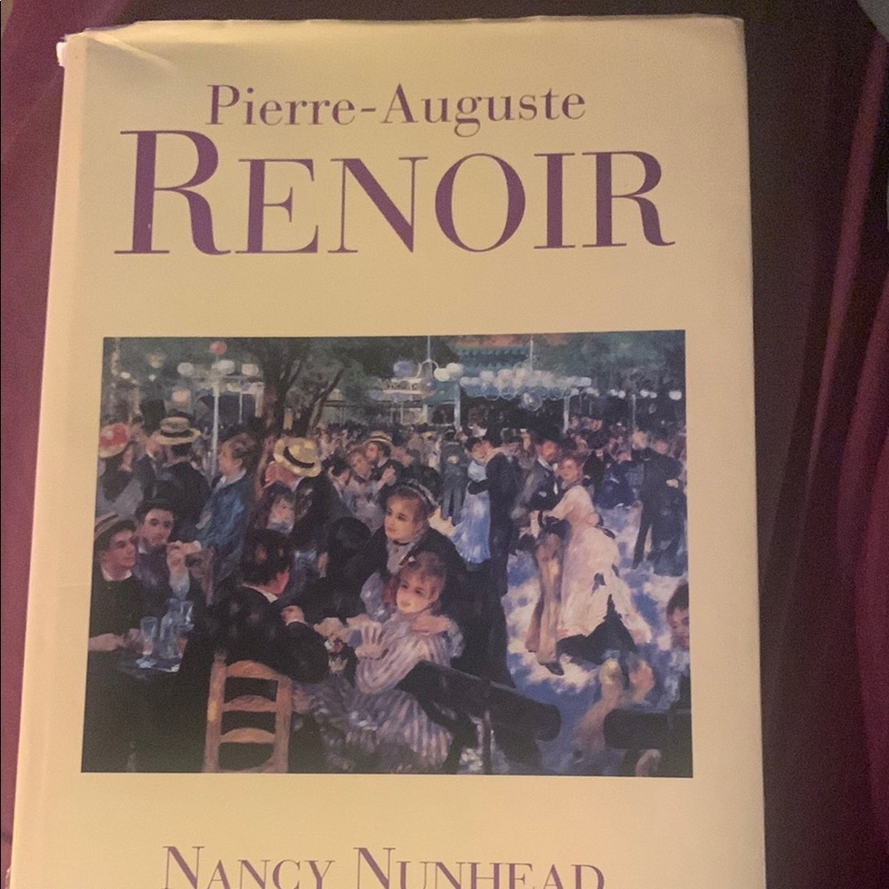Renoir Art Print Coffee Table Book by Nancy Nunhead